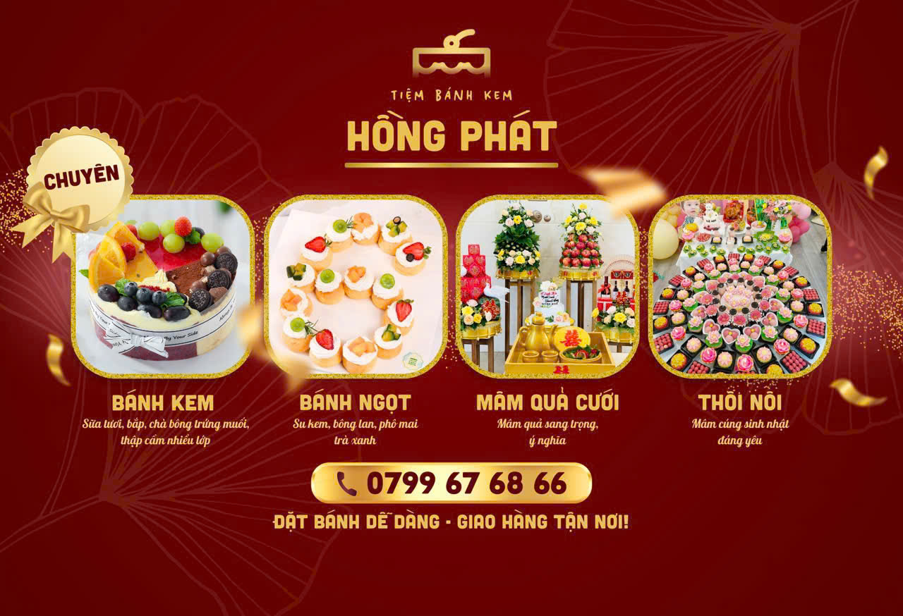 Câu Chuyện Người Thợ Bánh & Hành Trình Xây Dựng Thương Hiệu Bánh Kem Hồng Phát